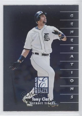 1998 Donruss Elite Generations Tony Clark #144 - Image 1 of 2