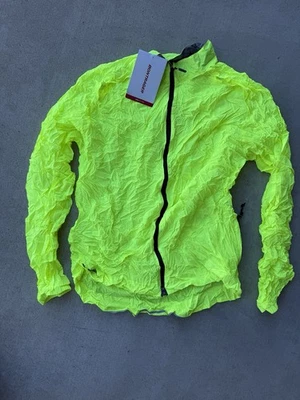 Bontrager Circuit Wind Jacket Men’s LG Hi-Viz Semi Fitted * NWT* MSRP $99.00 - Image 1 of 4