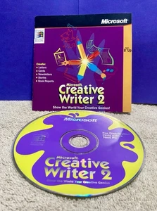 Microsoft Creative Writer 2 CD-ROM Windows Operating Systems - Picture 1 of 3