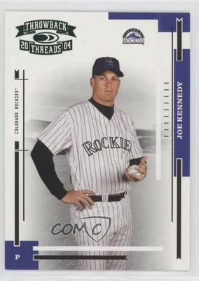 2004 Donruss Throwback Threads Green Proof /25 Joe Kennedy #67 - Image 1 of 2
