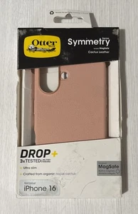 OtterBox Symmetry Cactus Leather MagSafe Case Apple iPhone 16, Ballet Blush Pink - Picture 1 of 1