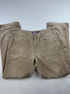 Vineyard Vines Pants Men’s Size 34x32 Corduroy Tan Brown Khaki 5 Pocket Pant - Picture 1 of 7