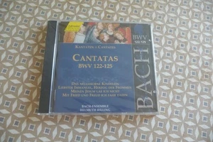 BACH CANTATAS BWV 122-125. HELMUTH RILLING. CD NEUF EMBALLE. CANTATES. - Imagen 1 de 2