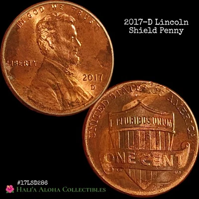 💠🪙💠2017 D Lincoln Cent Dual Plating & Strike Through ERRORS - Image 1 of 4