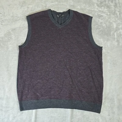 Cutter & Buck Sweater Vest Mens Large Merino Wool Pullover Knit Casual - Image 1 of 4