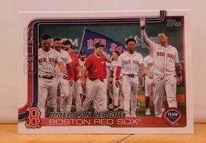 TOPPS CLASSIC DESIGNED BASEBALL CARD BOSTON RED SOX TEAM PHOTO CARD FENWAY PARK - Picture 1 of 2