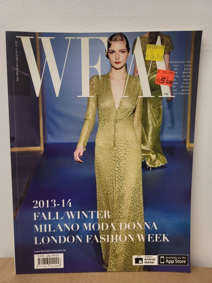 WFM Magazine 2013-2014 F/W Milano Moda Donna London Fashion Week Catwalk Fashion - Image 1 of 4