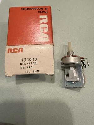 NOS RCA 131013 Potentiometer 1 Meg Ohm Resistor Control - Image 1 of 4