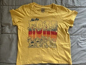 Crop-Top Damen Medium Disney Toy Story gelb NEU ohne Etikett - Bild 1 von 3