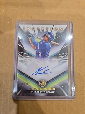 2023 Bowman Inception - Autographs Gavin Cross #BPA-GC /200 (AU, RC) - Image 1 of 3