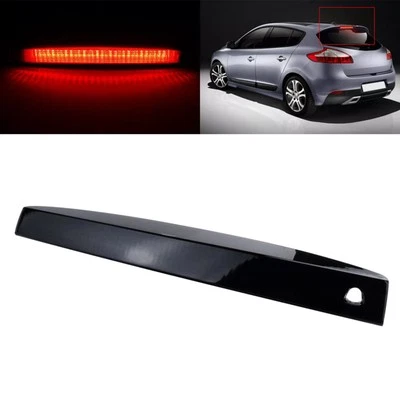 Black Lens Rear Third Brake Stop Light For Renault Megane MK II Estate 03-08 08 Foto 1 de 4