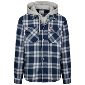 Trespass Men's 2 Chest Pockets Adjustable Draw Cord At Hood Shirt - Randie - Picture 1 of 28