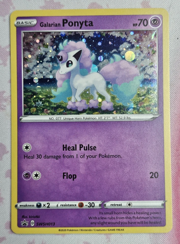 Galarian Ponyta - SWSH013 - SWSH: Sword & Shield Promo Cards (SWSD) - Image 1 of 2