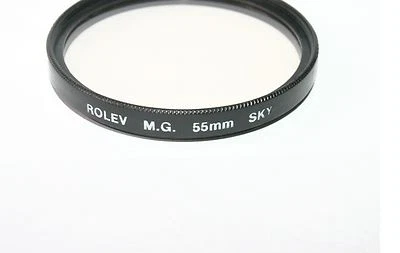 Used Rolev M.G. 55mm 1A Sky Lens Filter Made in Japan 6309060 - Image 1 of 2