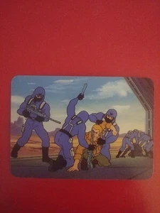 VINTAGE GI JOE 1986 HASBRO MILTON BRADLEY TRADING CARD RETRO CLASSIFICATO 91 - Foto 1 di 3