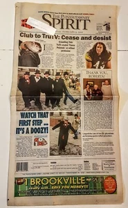 2010 Punxsutawney Spirit Zeitung Murmeltiertag Skandal Troy Polamalu Phil - Bild 1 von 4