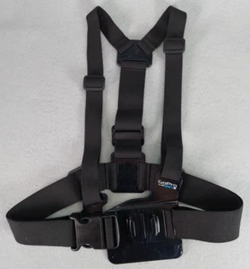 Genuine GOPRO Chesty Chest Mount Body Harness Black Angle Mount - Picture 1 of 10