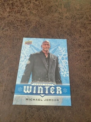 2017-18 Upper Deck Winter Michael Jordan #W1 - Chicago Bulls Legend - Image 1 of 3