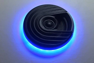 KINGPIN LEDS 2pc LED Speaker Rings - Polk 6.5" Speakers Marine Pre Drilled MM652