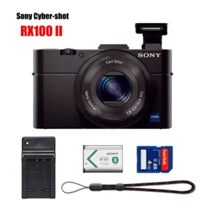 Sony Cyber-Shot DSC RX100 II Digital Camera with SD Card/Battery/Charger - Picture 1 of 16