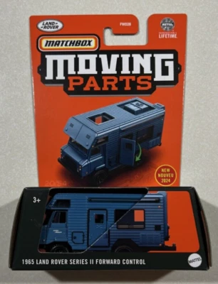 Casa rodante Land Rover Serie II cámper Land Rover serie II Matchbox piezas móviles 2024 nueva Foto 1 de 2