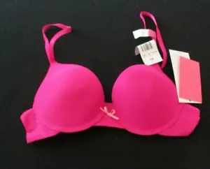 915B6 Isaac Mizrahi M13182 Perfect Coverage Bra 34B Pink - Picture 1 of 2