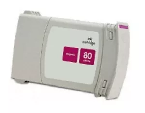 Ink Cartridge for HP Designjet 1050C 1055CM / No. 80/C4847A Magenta Cartridge - Zdjęcie 1 z 1