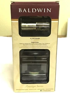 Baldwin 380 RDB 11P SMT CP RCAL Round Deadbolt With SmartKey Venetian Bronze - Picture 1 of 5