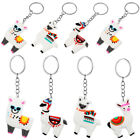 & Alpaca Keychains 12Pcs Animal Key Rings for Key Bag Purse