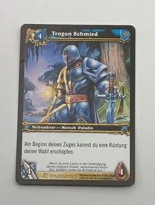 World of Warcraft TCG Einzelkarte Trogun Schmied bespielt - Bild 1 von 2