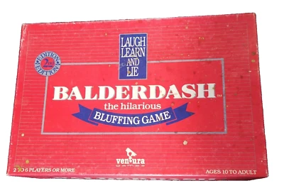 Vintage Balderdash Game Complete - Image 1 of 2