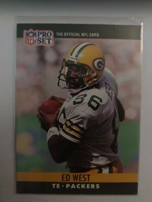 1990 Pro Set 115 Ed West - Image 1 of 2