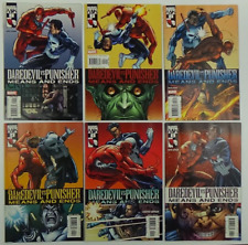 Daredevil Vs Punisher Means And Ends 1-6 Complete Set Comic Books #05-13