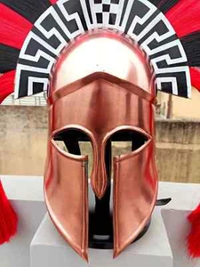Casco Corintio Medieval Usable Guerrero Larp Sca Armadura Juego de Rol Casco Regalo - Imagen 1 de 3