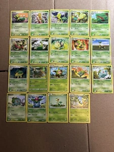 Pokémon TCG - Grass Starters - 2014-2006 - 19 Cards - LP - Picture 1 of 2