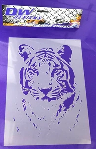Snow Tiger airbrush stencil - Picture 1 of 1