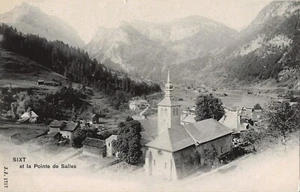 Postcard Switzerland Sixt (Geneva) Point de Salles 1903 Unused NrMINT - Picture 1 of 2