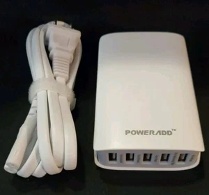 PowerADD USB Phone Charger AR-2813 5 Ports - Picture 1 of 5