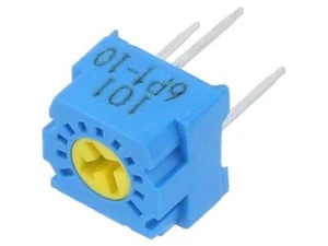 2X GF063P1-B504K Potentiometer: für den Einbau 1-Drehung 500kΩ 500mW ±20% TOCOS - Picture 1 of 1