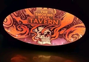 Lighted Halloween Tavern Sign 9" X 14" - Picture 1 of 4