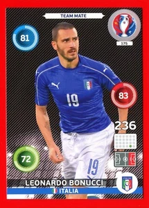 EURO FRANCE 2016 -Adrenalyn Panini- Card n. 175 - BONUCCI ITALIA - Team Mate - Picture 1 of 3