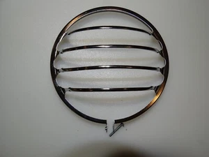 Motorcycle headlight grill cafe racer dirt bike desert racer Baja Bobber chopper - Picture 1 of 4