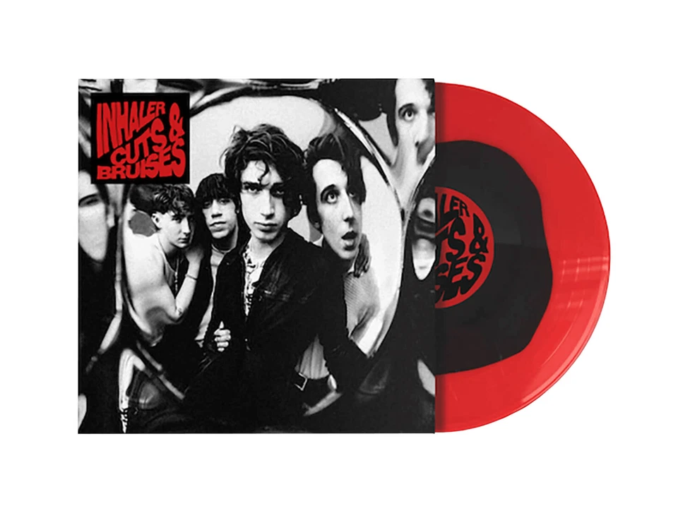 INHALER Cuts & Bruises - LP / Black & Red Vinyl (2023) - Bild 1 von 1
