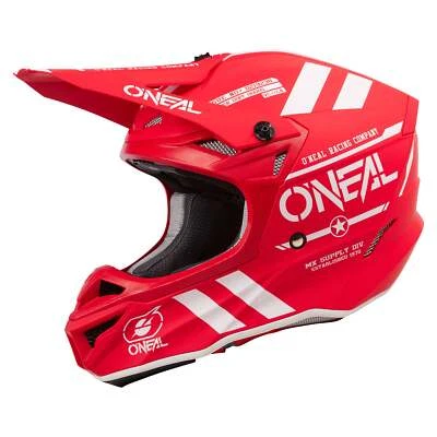 Casco rojo O'Neal 5 SRS Warhawk XXL - 0628-086 Foto 1 de 4