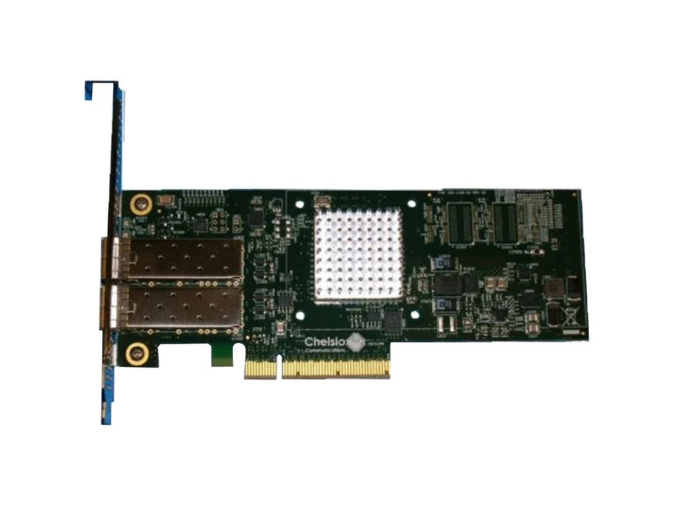 T520-SO-CR 2-Port Low Profile 1/10GbE Server Offload Adapter with PCI-E x8 Ge... - Image 1 of 1