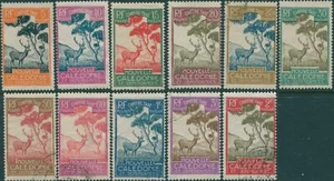 New Caledonia Due 1928 SGD181-D191 Sambar Stag FU                 - Picture 1 of 1