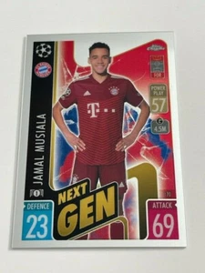 Topps Match Attax Chrome CL 2021/22 Bayern München Jamal Musiala Next Gen - Bild 1 von 1