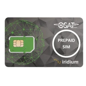 Carte SIM prépayée Iridium Satellite pour Iridium Extreme 9575Iridium 9555Iri... - Picture 1 of 3