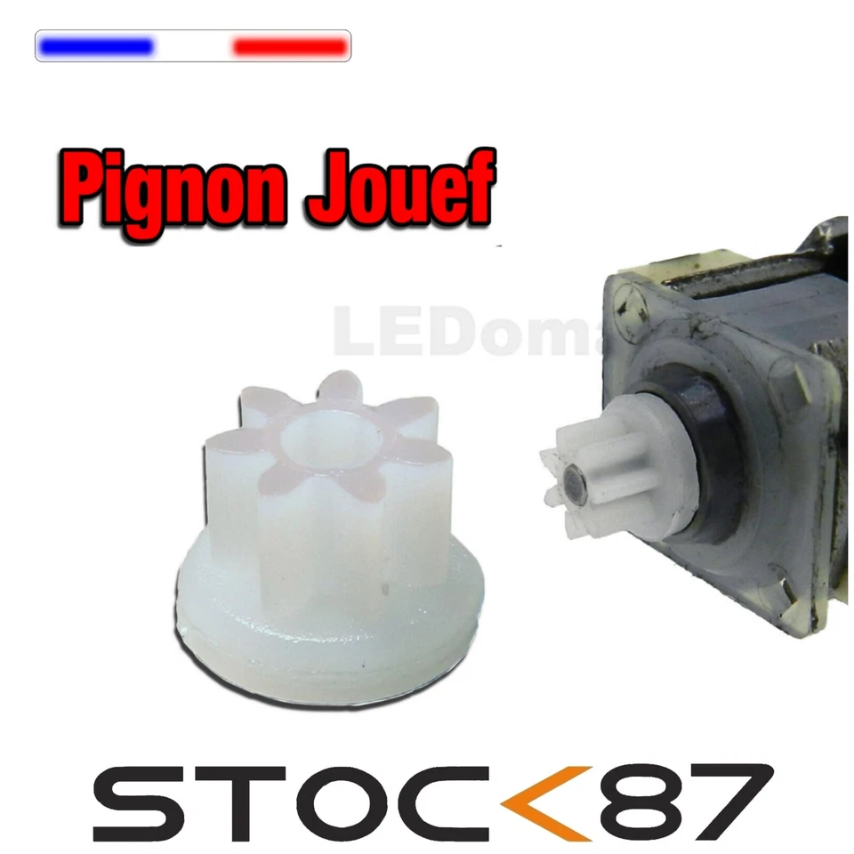 pignon 7 dents pour moteur d'origine JOUEF - Immagine 1 di 1
