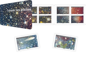France stamps - Getting to know the stars - Booklet of 12 stamps